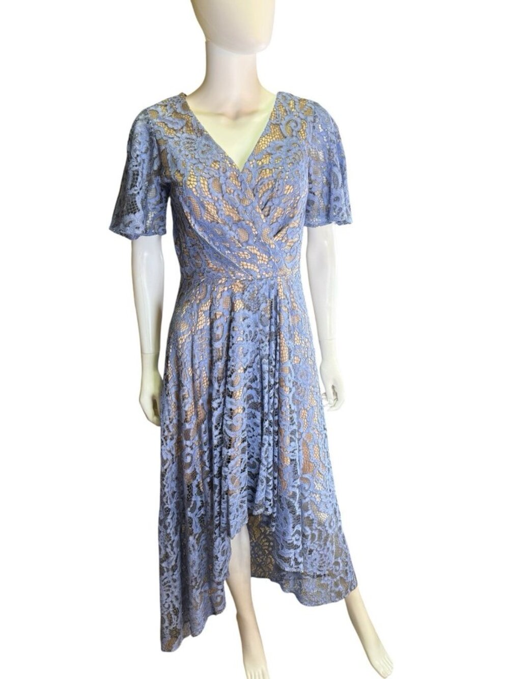 MOULINETTE SOEURS Anthropologie Genevieve Lace Dress Wedding Spring Size 4 NWT